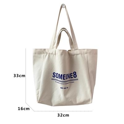 最新のファッション的なカスタマイズ可能なサイズ キャンバスショルダーバッグ シルクスクリーン印刷