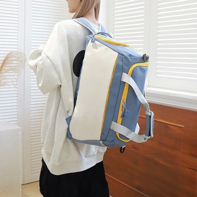 スポーツと週末のためのシューズコンビニの軽量体育館バッグ オーダーメイドロゴ