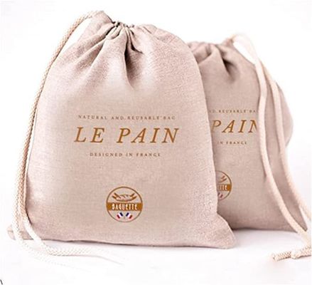 柔らかい綿 キャンバス ジュエリー ポック カスタム ロゴ プリント 引線 化粧品 梱包