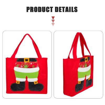 クリスマスプレゼント トートバッグ ハンドル付き カスタマイズされた色とプロフェッショナル製造