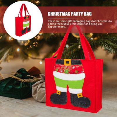 クリスマスプレゼント トートバッグ ハンドル付き カスタマイズされた色とプロフェッショナル製造