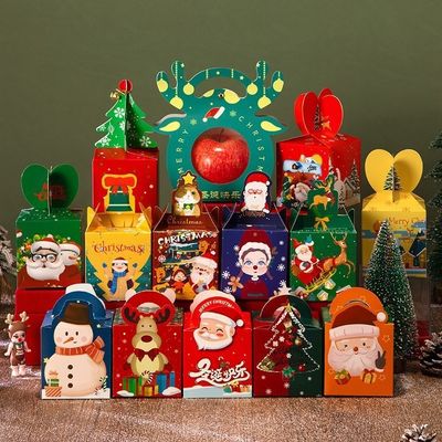 カスタム カラー サイズ ロゴ ボックス ギフト 梱包 OEM/ODMのためのクリスマス ギフト ボックス 受け入れられる