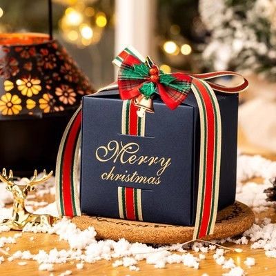 パーソナライズド トーテ バッグ クリスマス 紙 ギフト ボックス リサイクル 素材 の 梱包