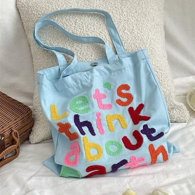 オーダーメイドロゴ ストロイチ・パターン 綿のトートバッグ エコフレンドリーな買い物