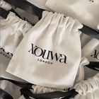 オーガニック・コットン ローストリング・パッキング/シューズ・ダストバッグ オーダーメイド・ロゴ・キャンバス