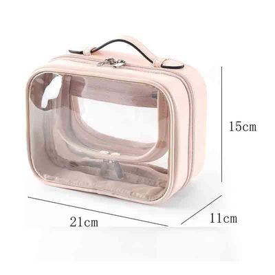 シニアセンス ダブル 化粧品 大容量 防水化粧袋 OEM/ODM 対応