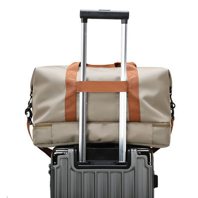 カスタマイズされたロゴ 受け入れ スポーツジム 旅行 デュッフルバッグ 防水キャンバスポリエステルバッグ