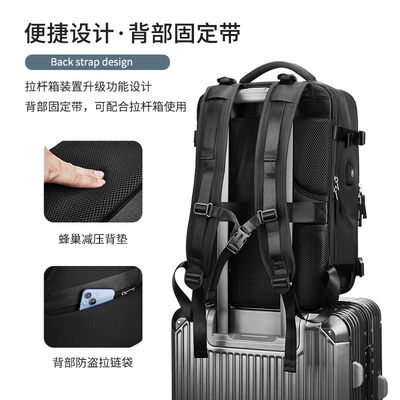 防水 防盗 カスタム ナイロン ポリエステル 旅行 バッグ ラップトップ ビジネス ハイキング バックパック USB 充電ポート