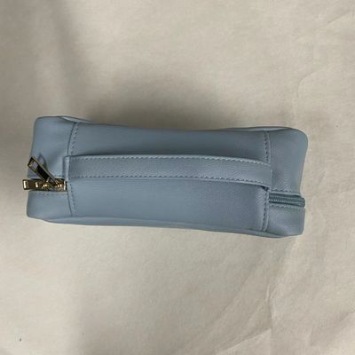 ファッショナブル 大型 メイクアップバッグ 防水革 トイレットリーバッグ 大型 フラット ポータブル 内ポケット 女性用 カスタム化粧品バッグ