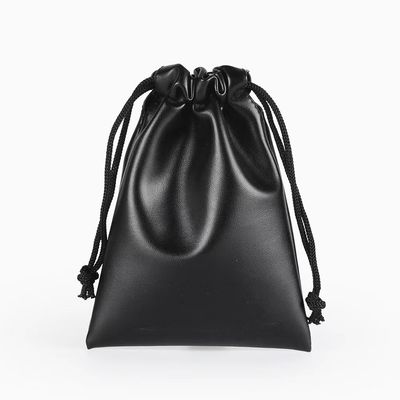 オーダーメイド ロゴ PU レザー 防水 ドラストリング バッグ 宝石 プレゼント 梱包