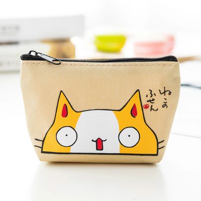 キュートな韓国のピンク綿の化粧品袋 ザイパーロゴとカスタマイズされたロゴ