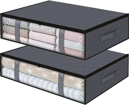 オーダーメイドロゴ 寝具の下では受け入れられます 収納箱 収納ソリューションを個別化します