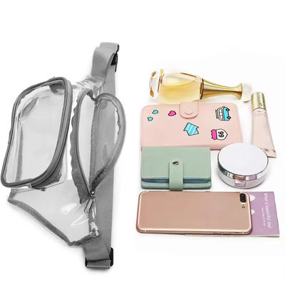 オーダーメイド アウトドア防水 PVC クリア ファニーパック OEM/ODM 移動中の男女に最適