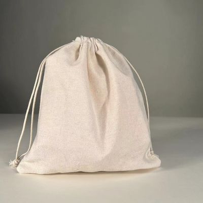 オーダーメイド ロゴ プリント オーガニック キャンバス コットン ストリング バッグ 宝石 梱包 需要