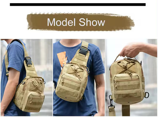 オールシーズンの準備を整える 男性用モール戦術スリングバッグで 屋外装具をアップグレード