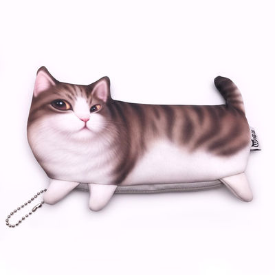 短いアニメ 3D猫財布 2022 かわいい動物 コインバッグ 子供用