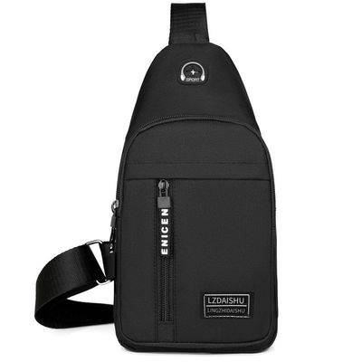 オーダーメイド ロゴ 男性 胸袋 アウトドアスポーツ 固い色 シングルショulder Bag