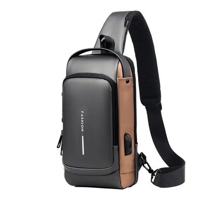 2023 最新ファッション 男性用クロスボディスリングバッグ 水性デザインとカスタムロゴ