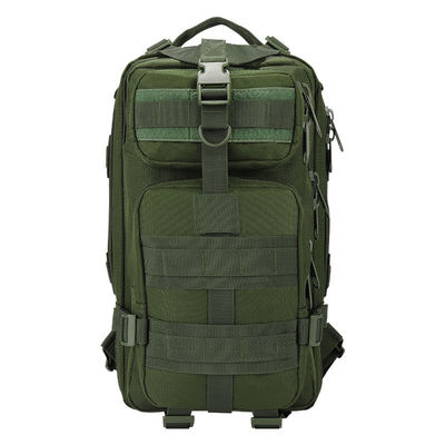 30Lナイロン戦術バックパック 内部ジッパーポケットとアーキュートショルダーストラップ