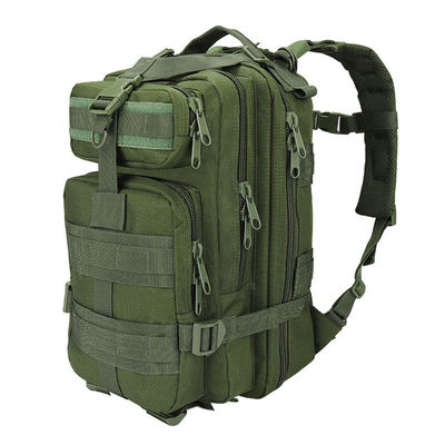 30Lナイロン戦術バックパック 内部ジッパーポケットとアーキュートショルダーストラップ