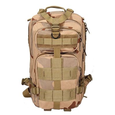 30Lナイロン戦術バックパック 内部ジッパーポケットとアーキュートショルダーストラップ