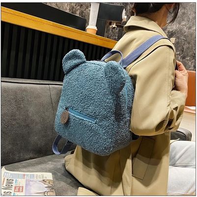 OEM/ODM 対応 ファッション バッグ スクール バックパック バックパック 防水 プルーシュ バックパック 子供用