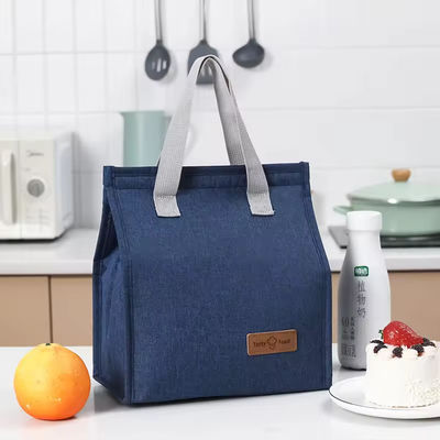 ポリエステル ショッピング ランチ クーラー バッグ シンプルでファッション的な保温用 熱トート
