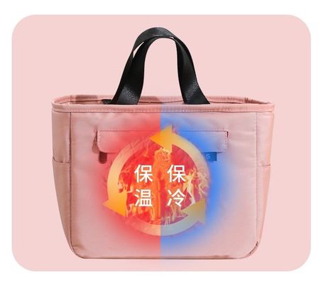 防水アルミニウムフィルム内装付きの高級カスタムナイロンベントバッグ