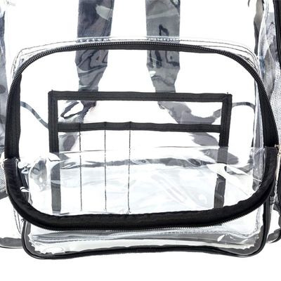 パーソナライズされた重用透明PVCスクールバックサック 透明なスクールバッグ
