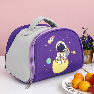 食品 漫画 子供 涼しい ランチ バッグ 女の子用の携帯型熱袋 隔熱バッグ