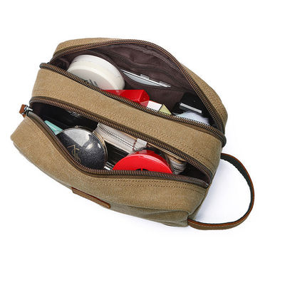 キャンバス トイレットリー バッグ 男性 オーダーメイド 胡子 整形 剃り ドップ キット 旅行 化粧品