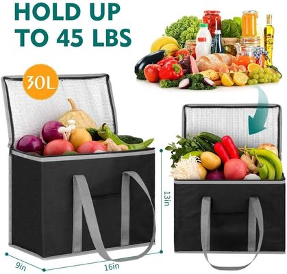 食品 オーダーメイド ロゴ リユースタブル トートバッグ 断熱冷却器 食料品の買い物用の赤ちゃんミルクバッグ