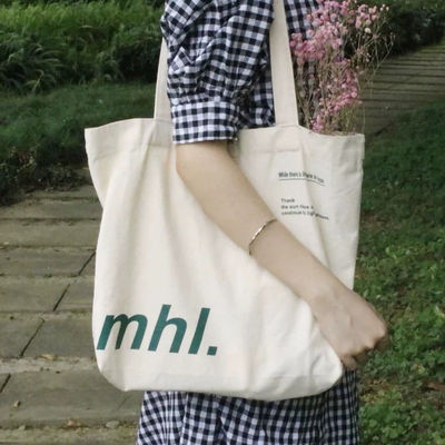 コットンショッピングバッグ メーカー キャンバス トートバッグのカスタマイズされたロゴ