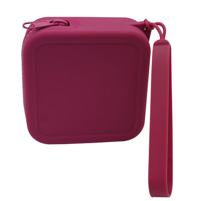 カスタマイズされた カラー シリコン 旅行用 化粧品 バッグ ファッション 女性用 トイレットリーズ用 ハンドバッグ