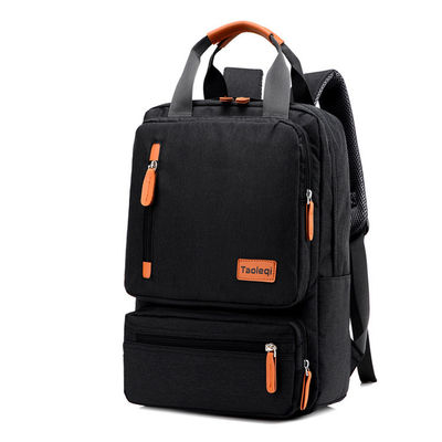 メイン素材 キャンバス ラップトップ バッグ 単品 ユニセックス デザイン 16インチ 容量