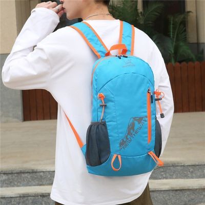 カスタム ロゴ ナイロン スポーツ ジム バッグ 折りたたむ 軽量 防水 出口 リュック