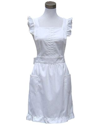 可愛い 可愛い レトロ キッチン 調理用ラッフル 女性用アプロン 女の子用 カスタマイズされた色