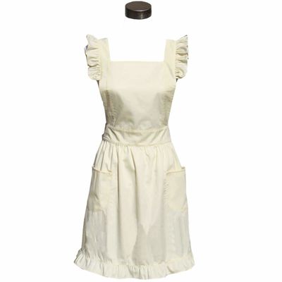可愛い 可愛い レトロ キッチン 調理用ラッフル 女性用アプロン 女の子用 カスタマイズされた色
