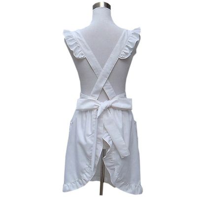 可愛い 可愛い レトロ キッチン 調理用ラッフル 女性用アプロン 女の子用 カスタマイズされた色