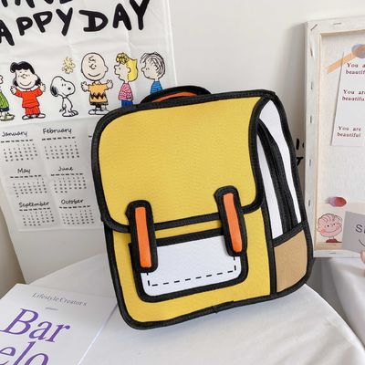 2021年 小学生 カートンデザインと防水素材のスクールバッグ