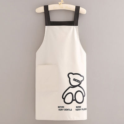 カスタムプリント キッチン キッチンアプロン シェフ用 洗練された防水綿ポリエステル アプロン ロゴセット