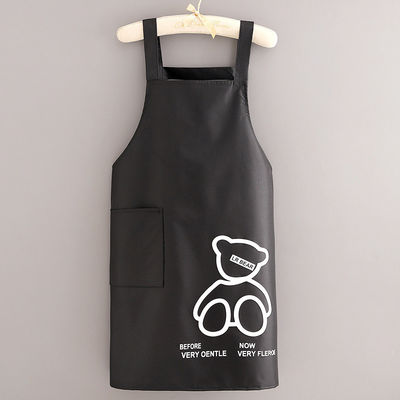 カスタムプリント キッチン キッチンアプロン シェフ用 洗練された防水綿ポリエステル アプロン ロゴセット