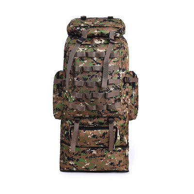 受け入れられるOEM/ODMカモフラージュ パターン 100L 屋外活動用の登山バッグ