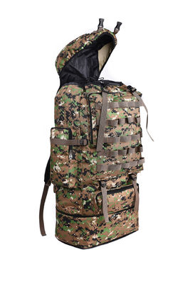 受け入れられるOEM/ODMカモフラージュ パターン 100L 屋外活動用の登山バッグ