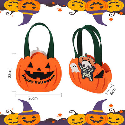 ハロウィーン の 祝い に おける 甘い もの や 玩具 を 集める ため の 毛皮 の かぼちゃ の 形 の バッグ