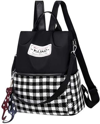 インテリア スロット ポケット 女性 オックスフォード プレッド バックパック 旅行防止学校のための財布