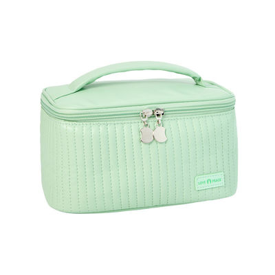 女性用防水PU化粧品 トートバッグ