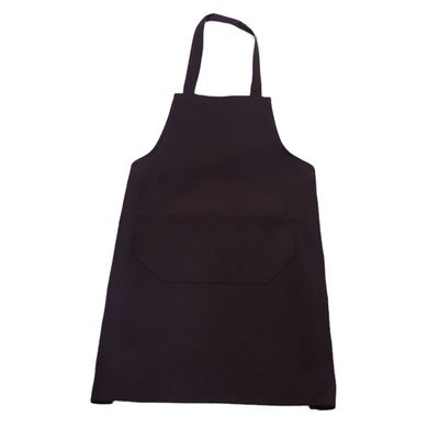 黒綿ポリエステル 防水 キッチンアプロン 日常用 制服型 ウェイトスタッフ
