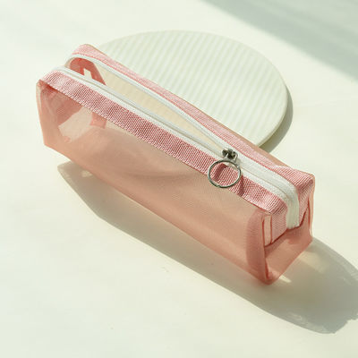 学生試験 特殊鉛筆ケース 透明 メッシュ鉛筆袋 化粧品の便利性