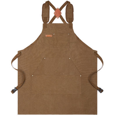 ウェイト スタッフ 制服 防水 シェフ フロント カフェ レストラン キッチン 綿のキャンバス